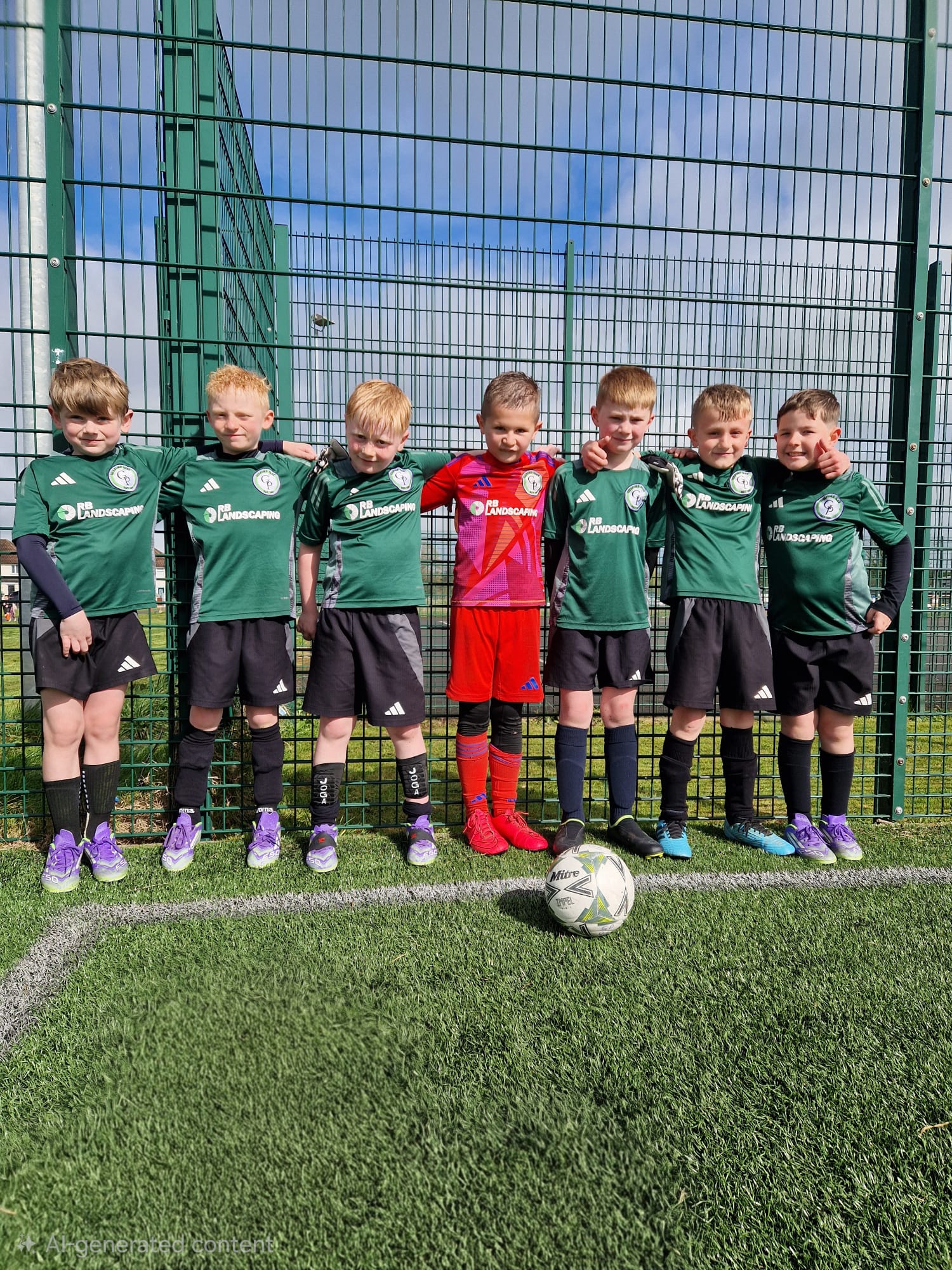 Gillford Park U8 Mixed squad photo